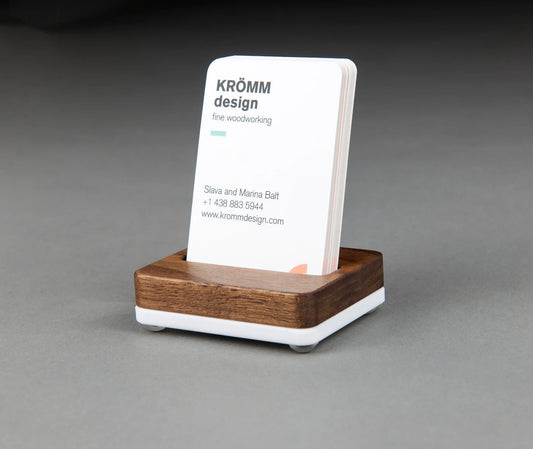 Business Card Stand for Vertical Cards