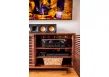Media console / Credenza Black Walnut / White Oak