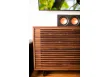 Media console / Credenza Black Walnut / White Oak