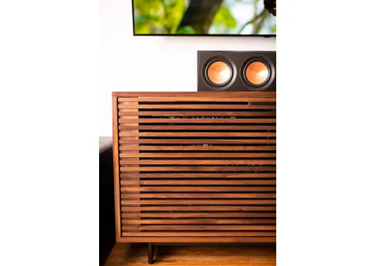 Media console / Credenza Black Walnut / White Oak