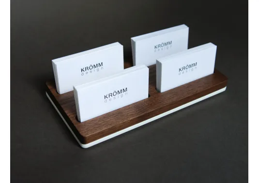 Multiple (2-10) Horizontal Business Card Stand