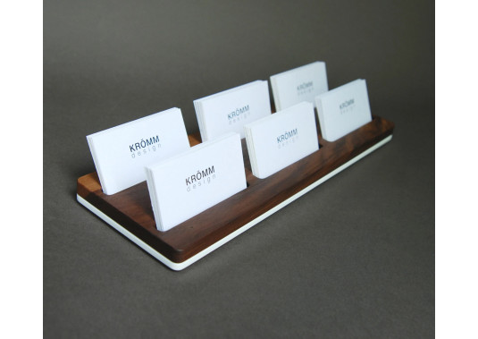 Multiple (2-10) Horizontal Business Card Stand