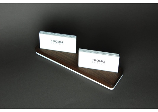 Multiple (2-6) Horizontal Business Card Stand