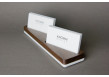 Multiple (2-6) Horizontal Business Card Stand